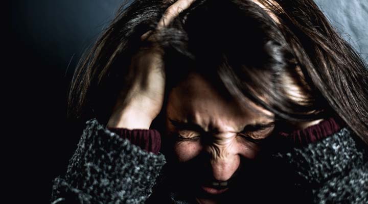 Headaches can be caused by stress