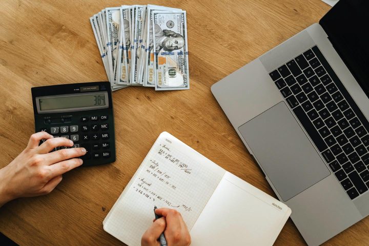 Buchhaltung um ein Budget zu erstellen